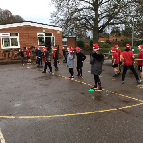 Year 5 Santa Fun Run